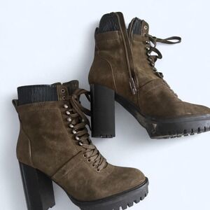 Vince Camuto Suede Boot Heel